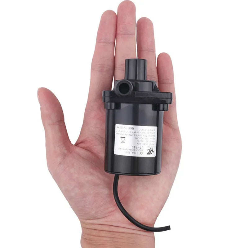 Afralia™ High Flow Submersible Water Pump 12V 24V 900L/H Max - Mini Electric Pump