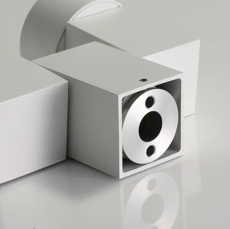 Afralia™ 180 Adjustable LED GU10 Downlight Surface Mount Spotlight