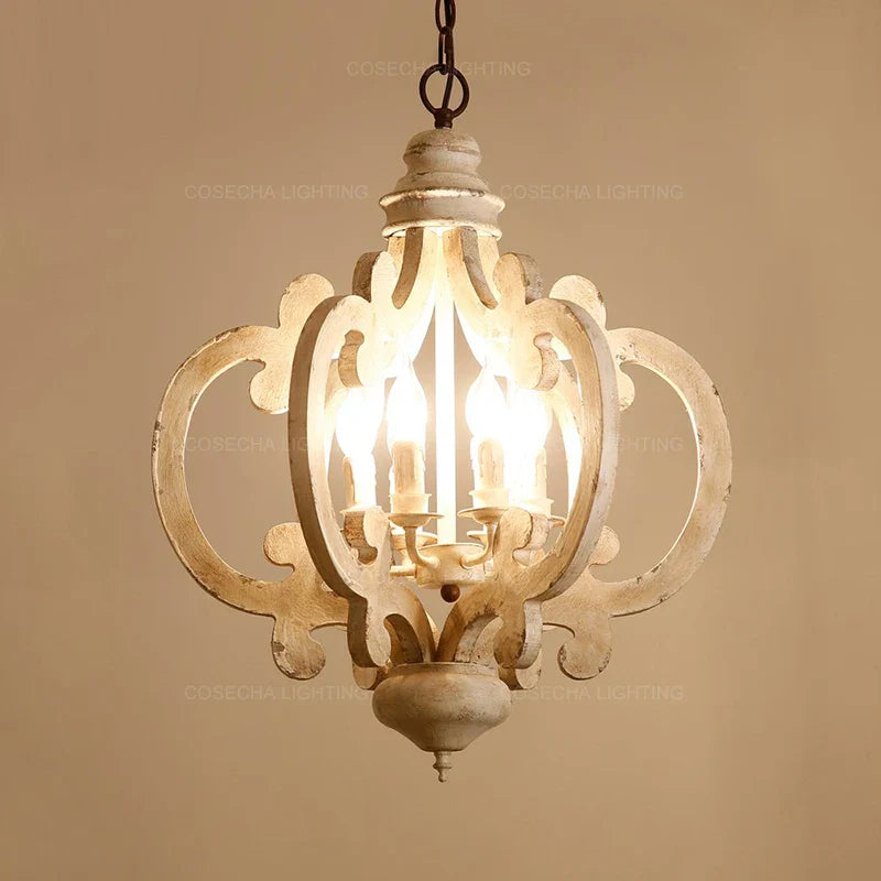 Afralia™ Modern White Chandelier for Baby Room Nursery, Kids Bedroom, Hallway