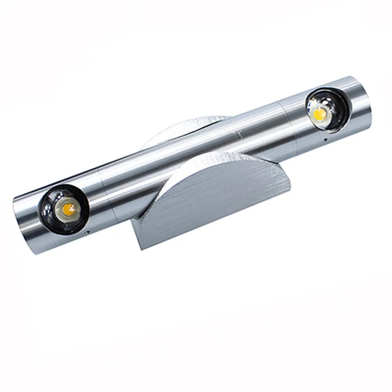 Afralia™ Modern LED Wall Sconce 360° Rotation Bedroom Lamp