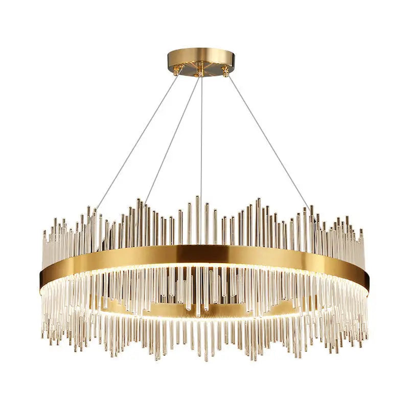 Afralia™ Crystal Chandelier Pendant Light Modern Luxury Dining Room Bedroom Lamp