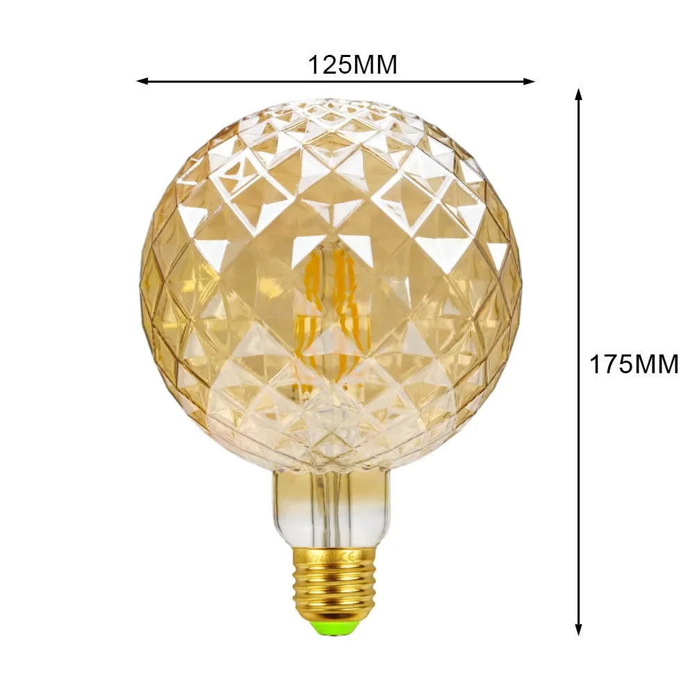 Afralia™ Retro Edison Bulb LED 4W Warm White 2700K Loft Industrial Vintage Lamp