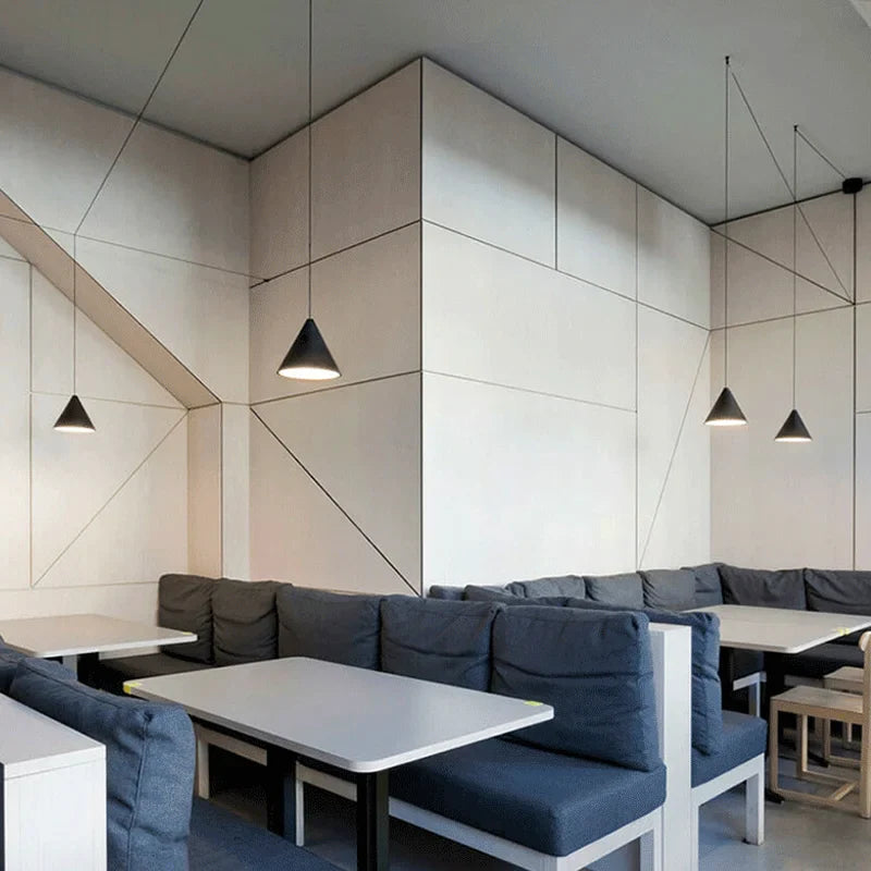 Afralia™ Geometric Pendant Light for Living Room Decor