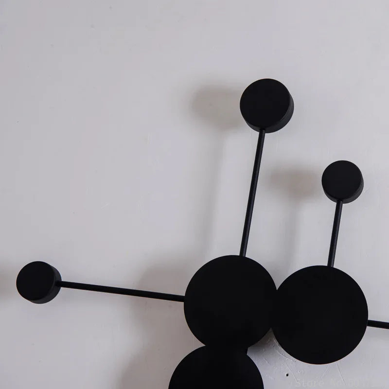 Afralia™ Geometric LED Wall Lamp: Modern Hotel Living Room Sconce, Bedroom Light Fixture