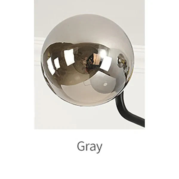 Afralia™ Nordic LED Bubble Chandelier with 6 Edison Lights