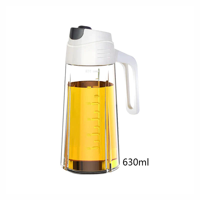 Afralia™ Oil Bottle Seasoning Cruet Vinegar Storage Pot Kitchen Supplies