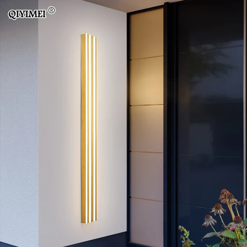 Afralia™ LED Wall Lamp: Modern Waterproof Lighting for Bedroom, Living Room, and Exterior Corridor