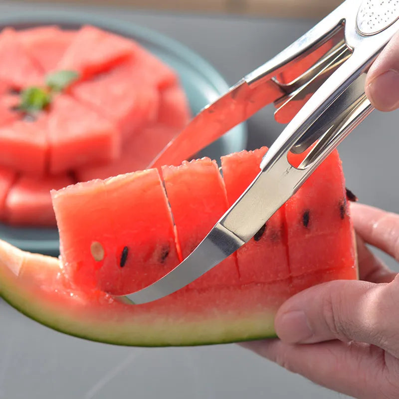 Afralia™ Mango Splitter and Peeler - Stainless Steel Fruit Cutting Tool
