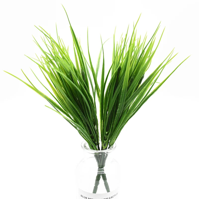 Afralia™ Plastic Grass Vase for Home Decor and Wedding Flower Artificial Plants