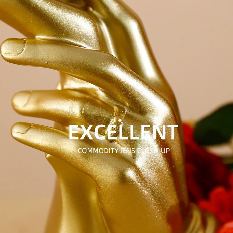 Afralia™ Rose Wedding Gift Wine Cabinet Decoration Statue for Home and Office