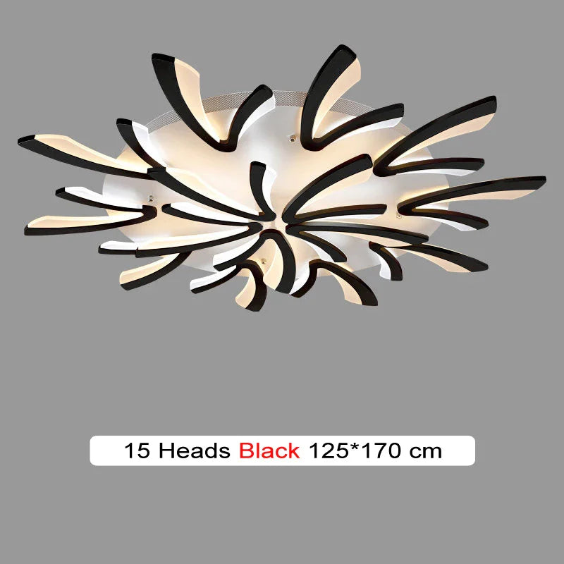 Afralia™ Modern LED Branch Chandelier for Dining Living Study Room Lighting Fixtures