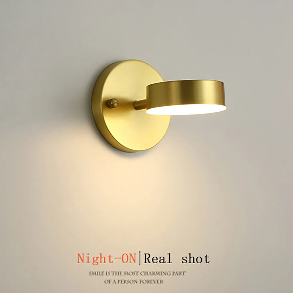 Afralia™ Nordic LED Wall Lamps for Bedroom Reading and Home Decoration