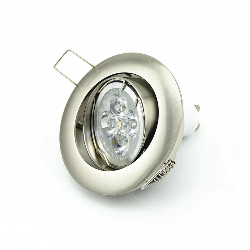 Afralia™ Adjustable LED Ceiling Downlight GU10/MR16 Lamp Socket Holder Spot Lights Base