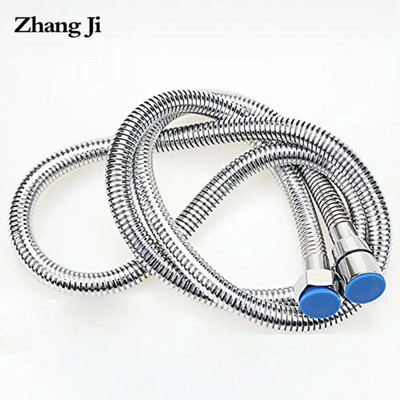 Afralia™ Stainless Steel Bath Shower Hose High Density Plumbing Accessory Durable 1.5m