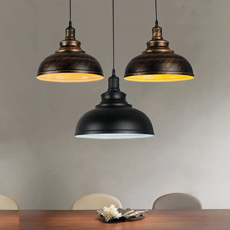 Afralia™ Retro Loft Lamp for Bar Kitchen Office Dining Café Chandelier Pendant