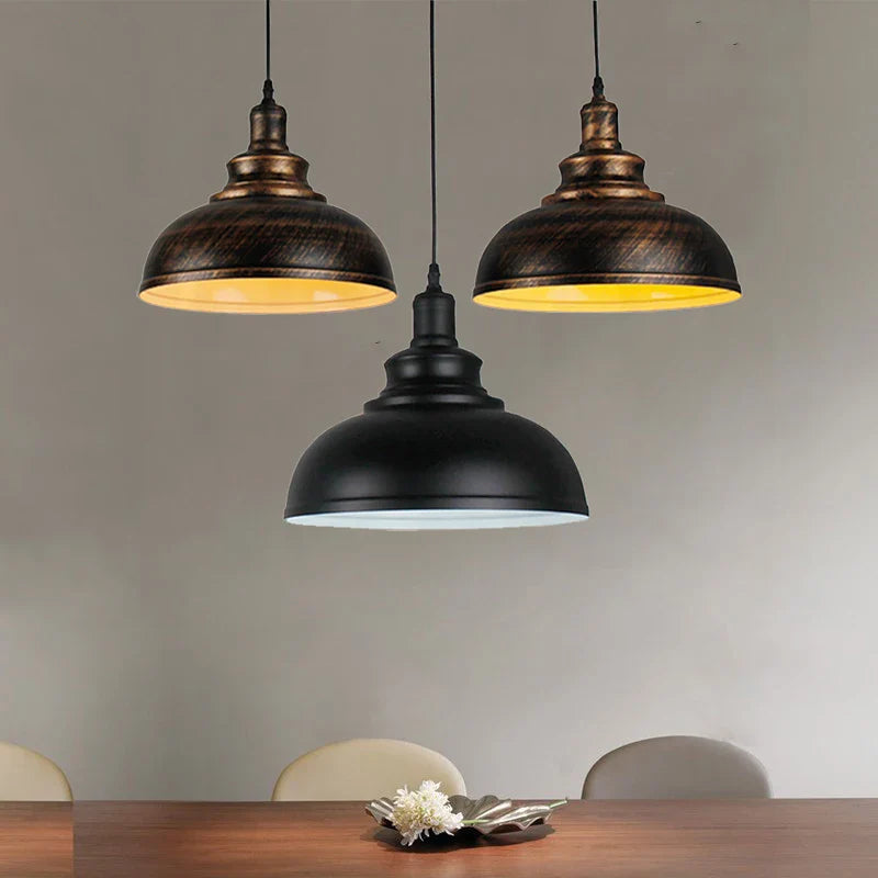 Afralia™ Vintage Loft Retro Chandelier Pendant Lamp for Home Office Restaurant Lighting