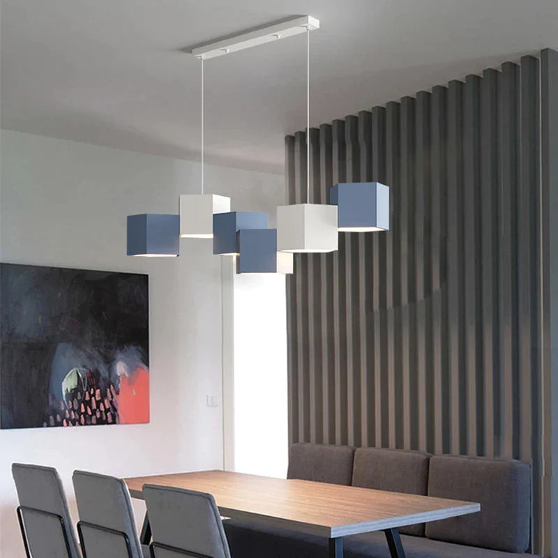 Dimmable LED Chandelier by Afralia™ - Nordic Design for Kitchen and Dining Tables