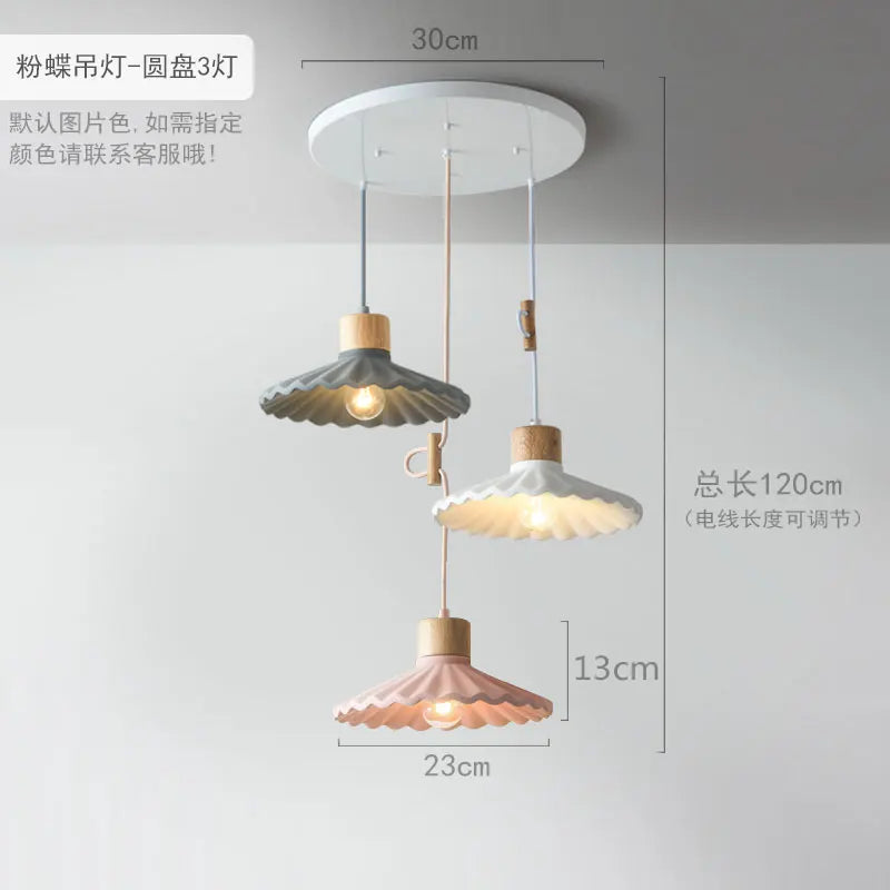Afralia™ Cement LED Pendant Lights: Modern Nordic Style for Restaurant, Bedroom, Living Room