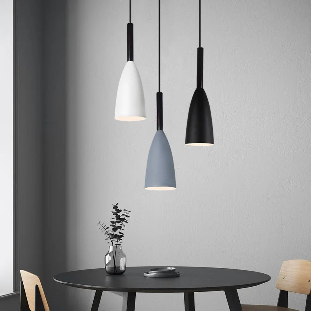 Afralia™ Nordic Pendant Chandelier: Vintage Retro Loft Hanging Lamp for Home Decor Lighting