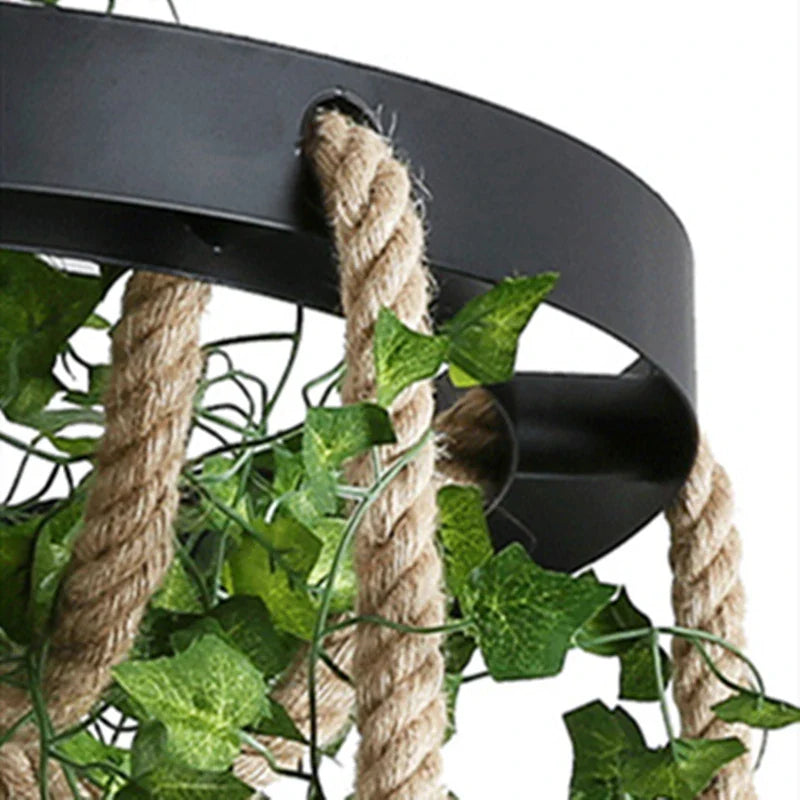 Afralia™ Sakura Green Leaf Chandelier: Stylish Indoor Lighting for Kitchen, Dining Room, Bar