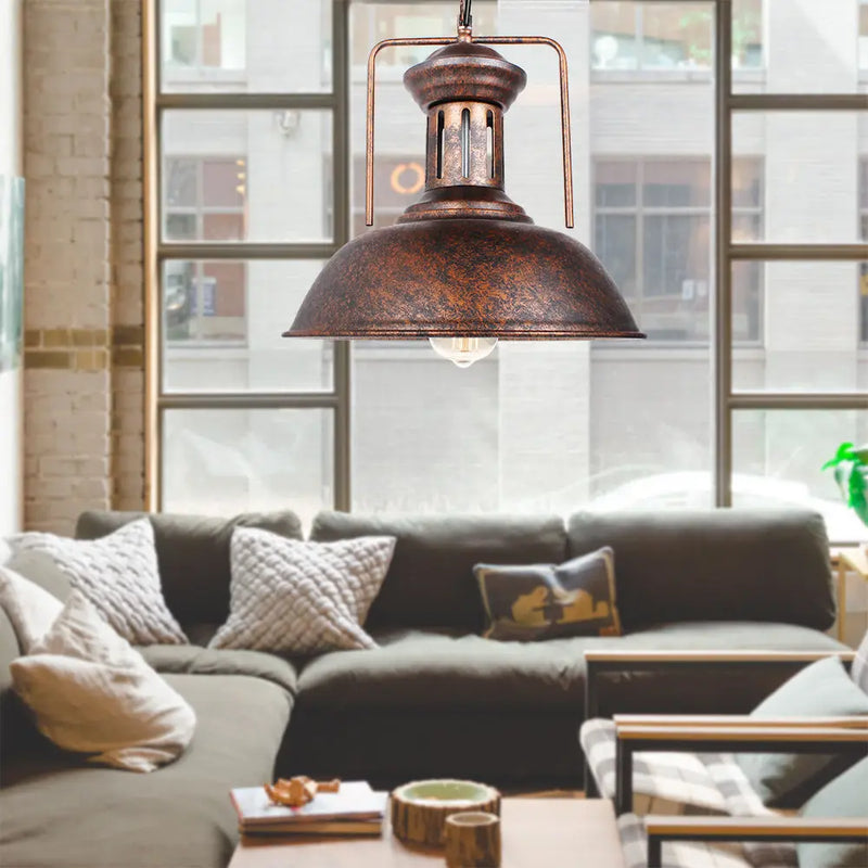 Afralia™ Vintage Loft Pendant Industrial Lamps for Kitchen Living Room Bedroom Decor