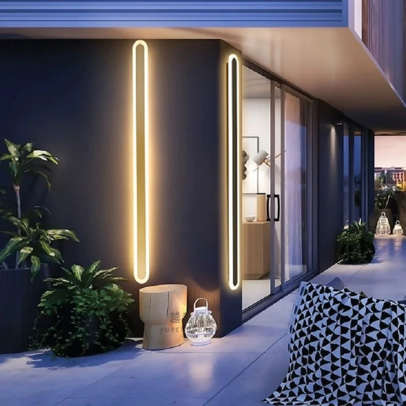 LED Wall Lamp IP65 Waterproof Modern Interior Decoration for Porch, Balcony, Bedroom, and Living Room by Afralia™
