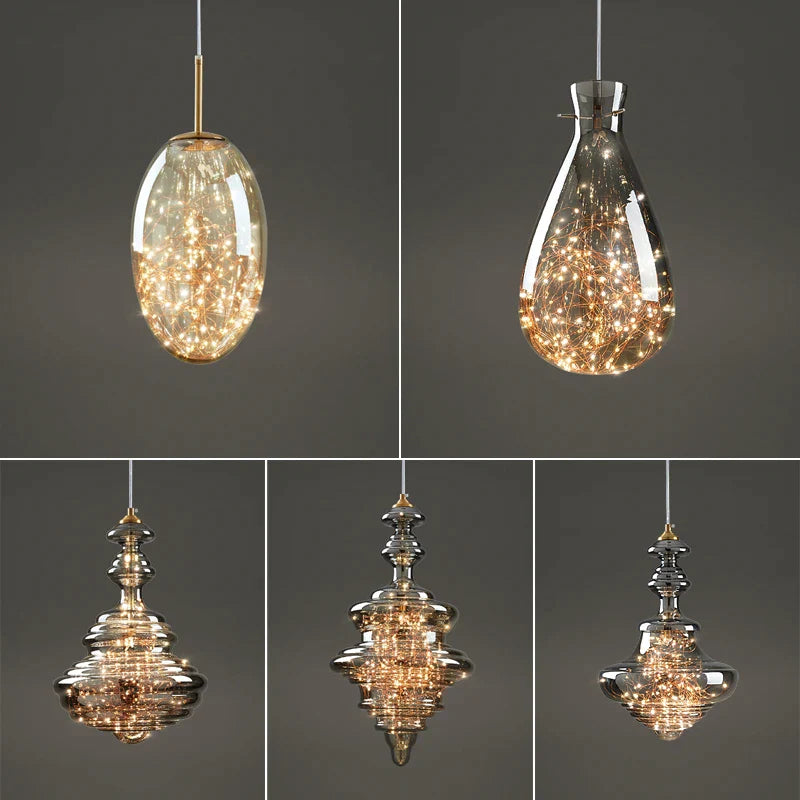 Afralia™ Crystal Chandelier: Nordic Luxury Pendant Lighting for Dining Room, Bedroom, and Bar