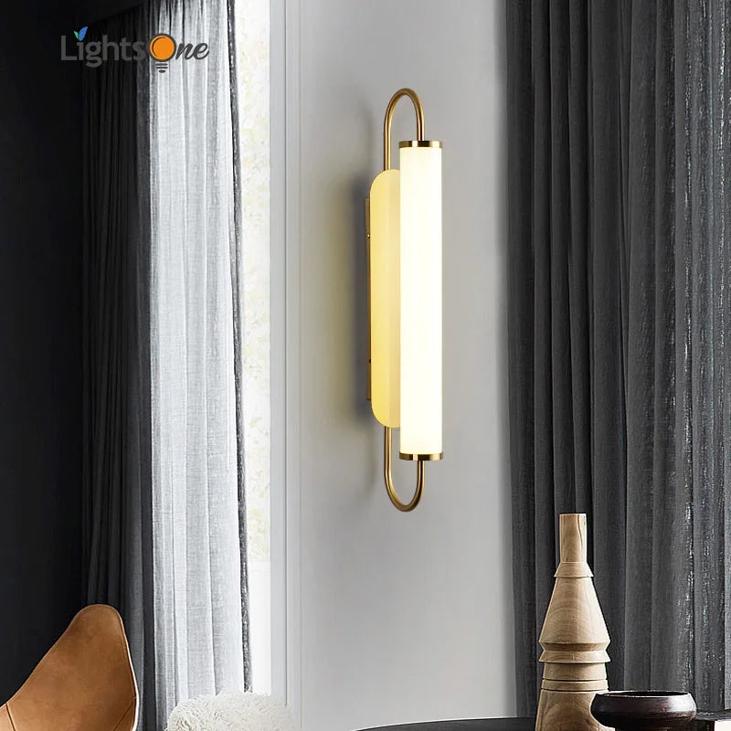 Afralia™ Elegant Wall Sconce Lighting for Living Room, Aisle, Bedroom, and TV Background