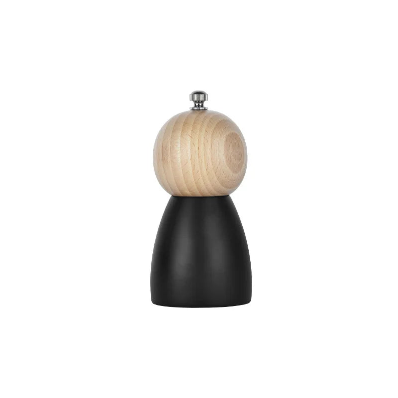Afralia™ Wooden Pepper Mill Ceramic Core Spice Grinder