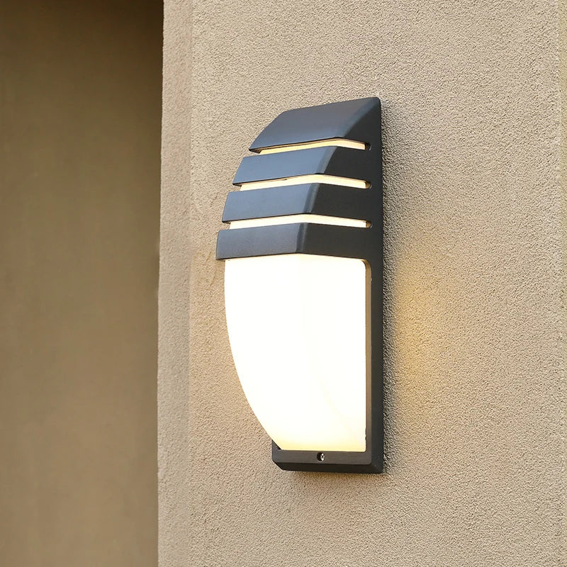 Afralia™ Outdoor LED Wall Lights with Radar Motion Sensor, Waterproof IP65, Garden Porch Decor