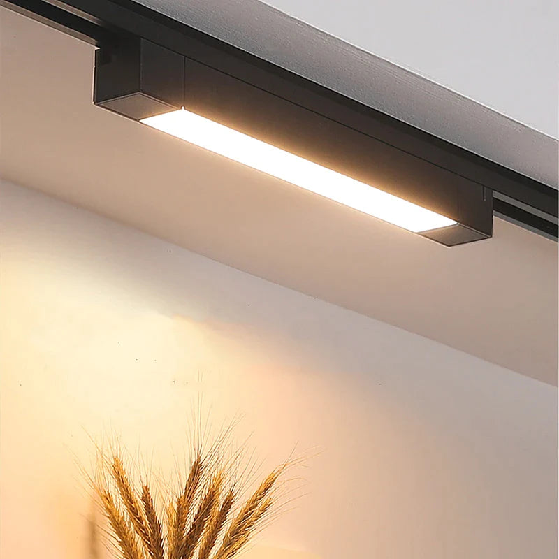 Afralia™ LED Track Lamps: Modern 20/30W Ceiling Rail Floodlight for Living Room, Store Lighting