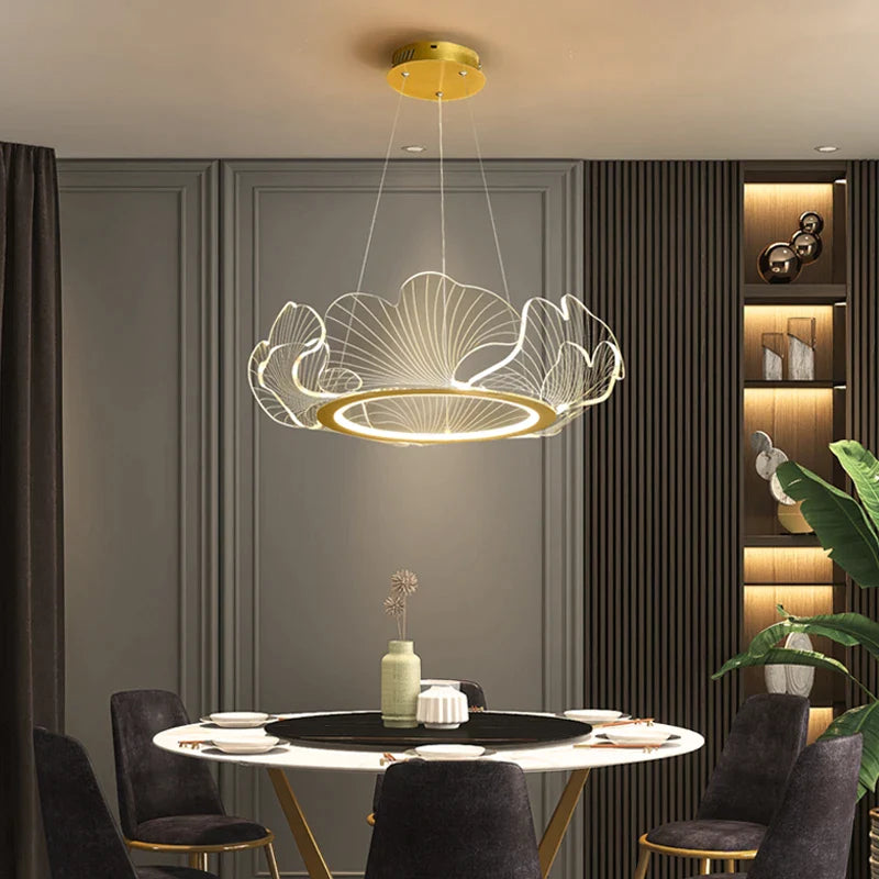 Afralia™ Modern Designer Dining Room Chandelier for Elegant Villa Decor