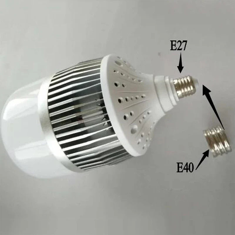 Afralia™ E40 Lamp Holder: E27 to E40 Light Bulb Socket Adapter Converter - Pack of 10