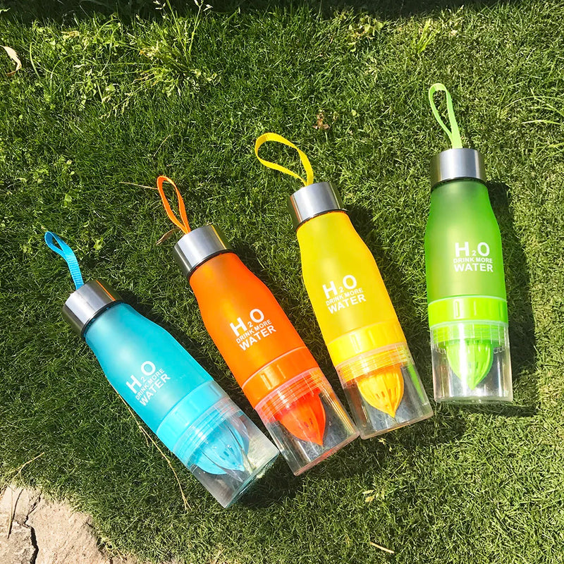 Afralia™ 650ml Infuser Water Bottle - Refreshing Hydration on the Go