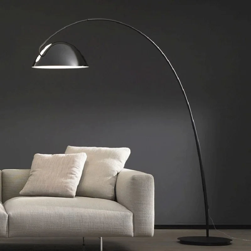 Afralia™ Nordic LED Floor Lamp | Minimalist Vertical Design for Living Room and Bedroom