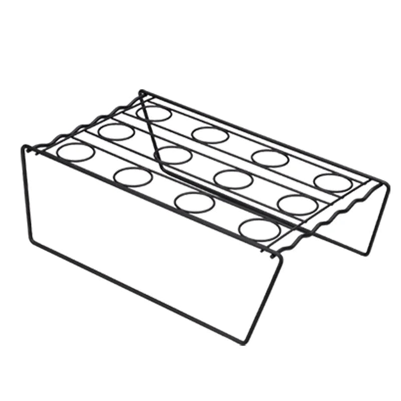 Afralia™ Stainless Steel Cone Display Rack: DIY Cone Holders for Ice Cream, Baking, Cupcakes