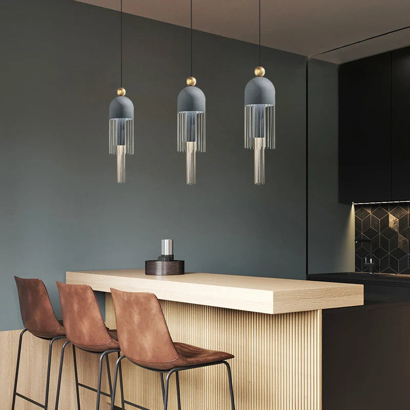Afralia™ Modern Art Nordic Pendant Lights for Living Room Decor & Restaurant Lighting