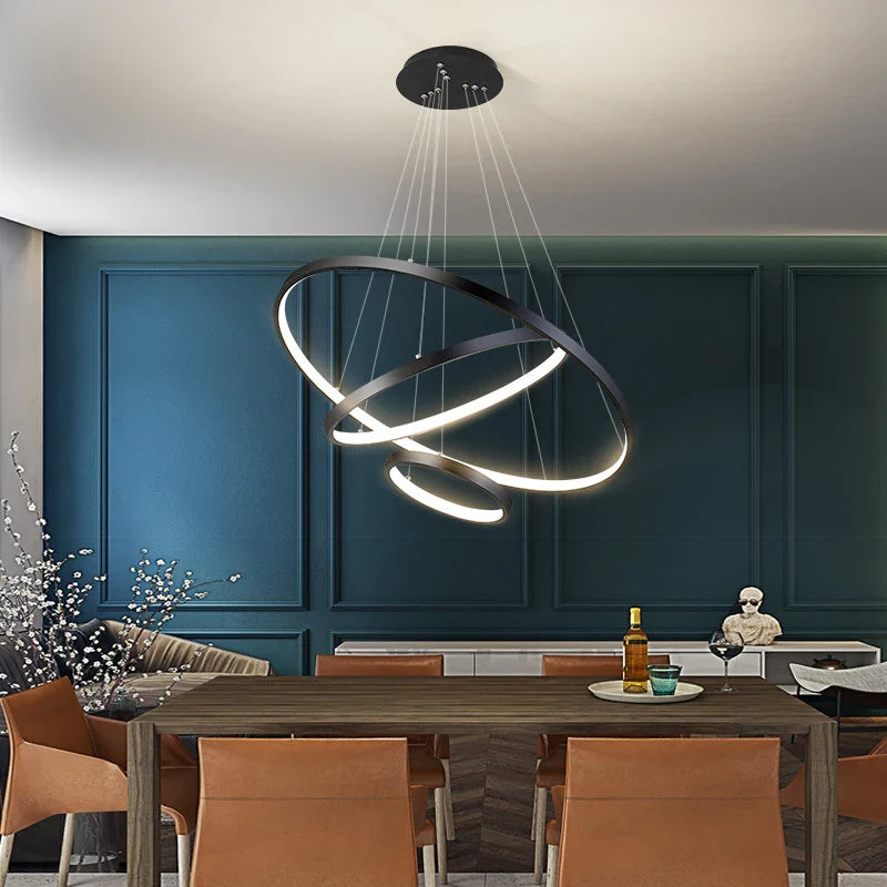 Afralia™ Modern Villa Ceiling Chandelier for Home Indoor Lighting Décor