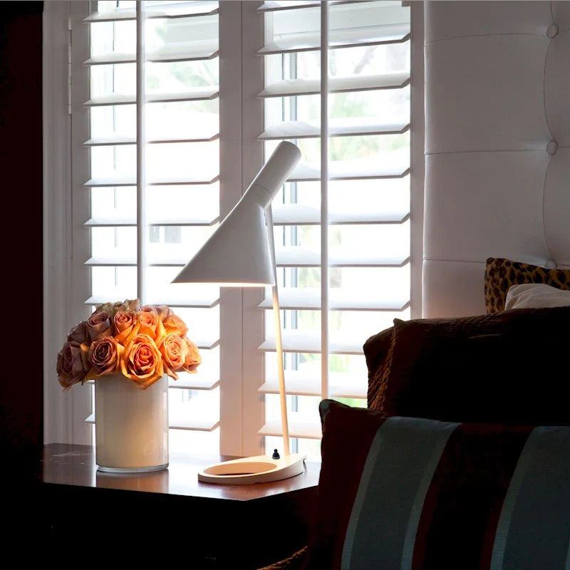 Afralia™ Nordic Metal Loft Table Lamp for Bedroom & Living Room, LED Desk Light E27 Bulb