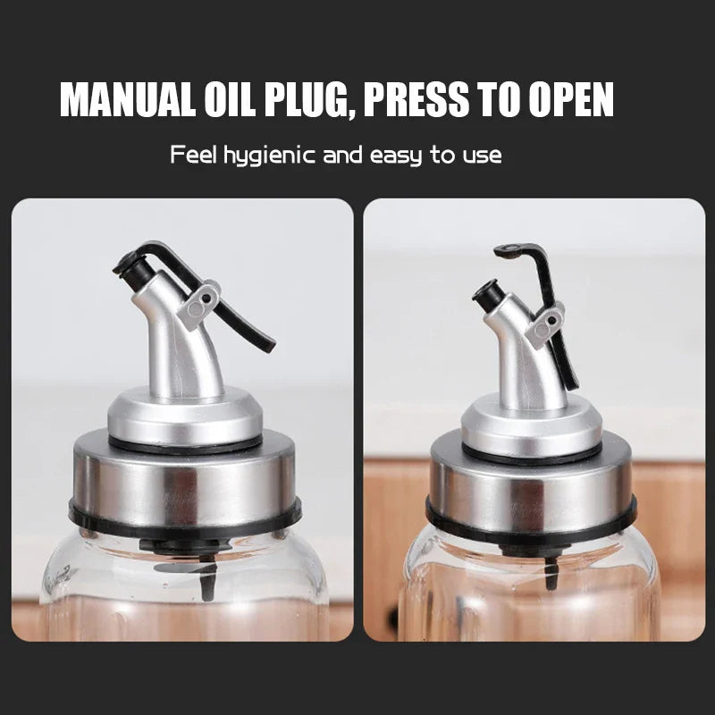Afralia™ Bottle Cap Stopper for Seasoning Bottle - Durable Oil Nozzle Lid