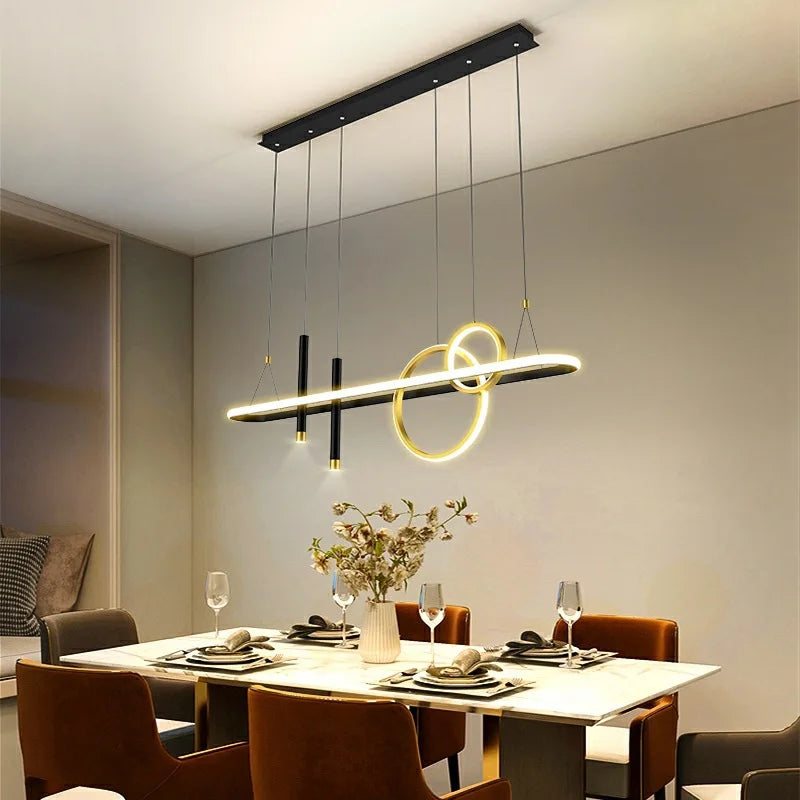 Afralia™ Scandinavian Style LED Pendant Lights for Home Decoration and Indoor Lighting.