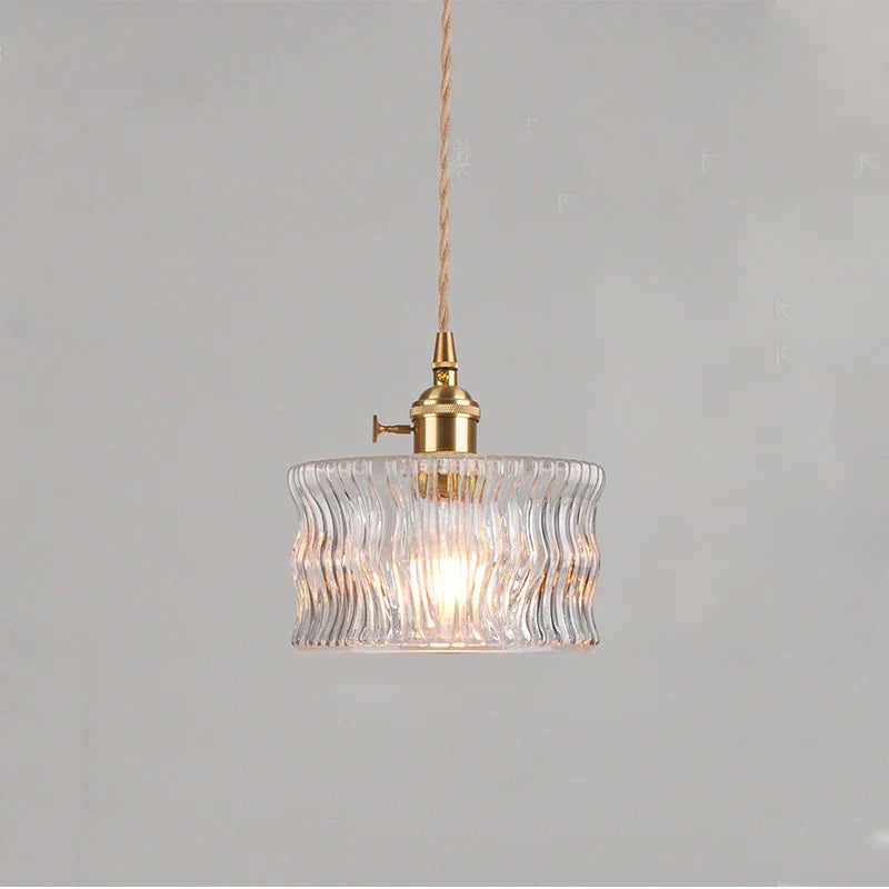 Afralia™ Scandinavian Glass Chandelier Lighting Modern Classic Decorative LED Pendant