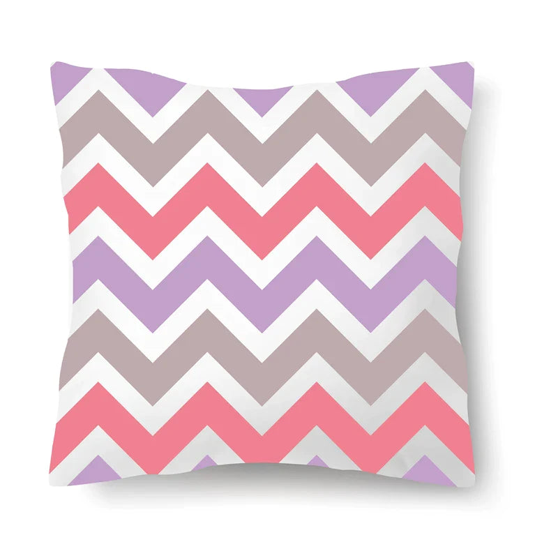 Afralia™ Geometric Pattern Pillow Case 45*45cm