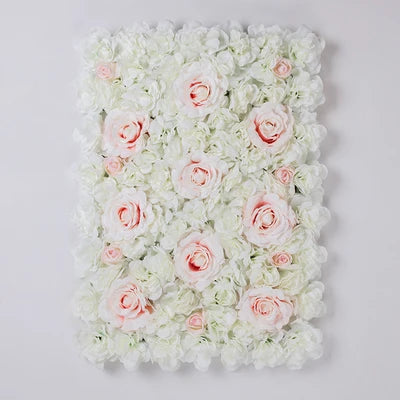 Afralia™ Silk Rose Flower Wall Wedding Christmas Decoration Silk Hydrangea Backdrop