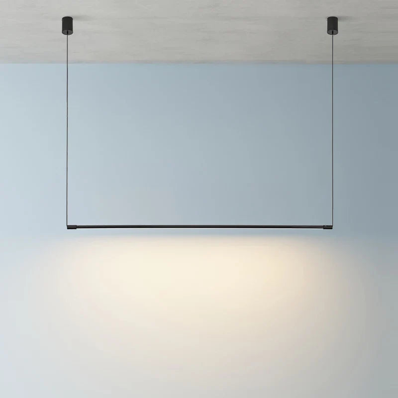 Nordic Designer Linear Pendant Light by Afralia™ for Dining Table and Kitchen Island