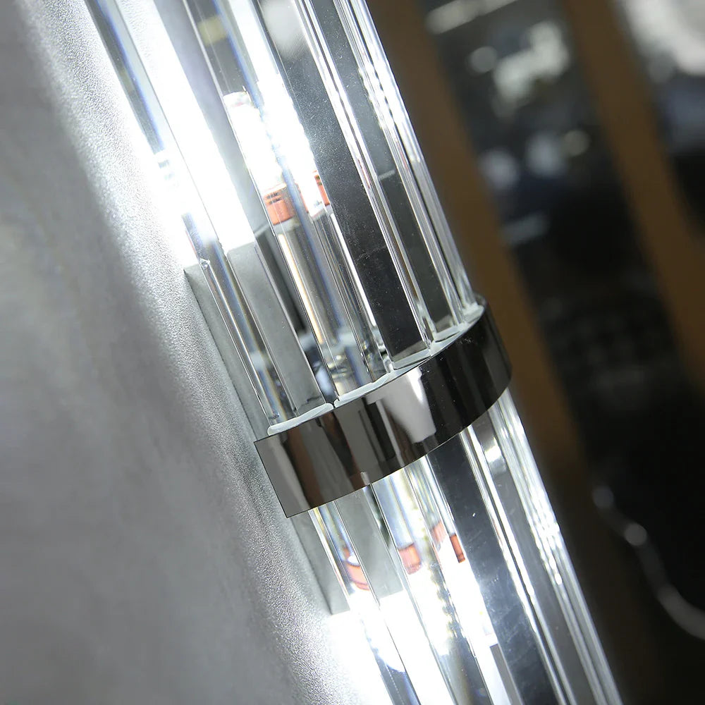 Afralia™ Crystal Golden Wall Lamp: Luxury American Country Light for Home, Hotel, and Office
