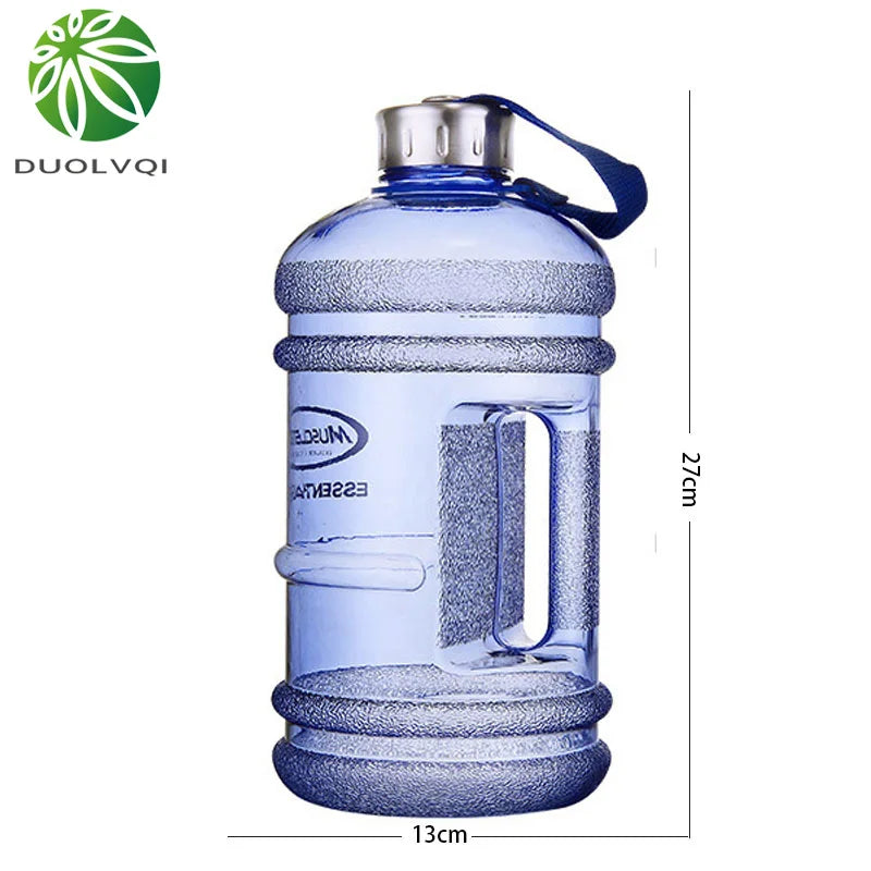 Afralia™ 2.2L Sports Water Bottle for Fitness Gym Outdoor Running Activities