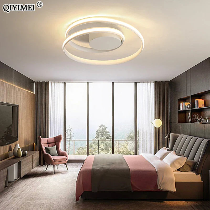 Afralia™ LED Ceiling Light for Living Bedroom Study Room, Modern Surface Mounted Lamp