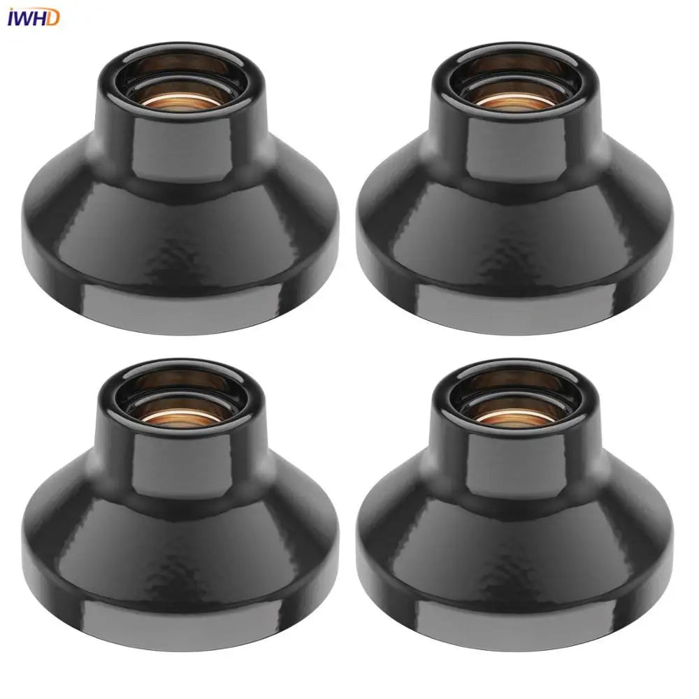 Afralia™ Ceramic E27 Bulb Holder for Table Lamp - Douille Fitting - Homekit