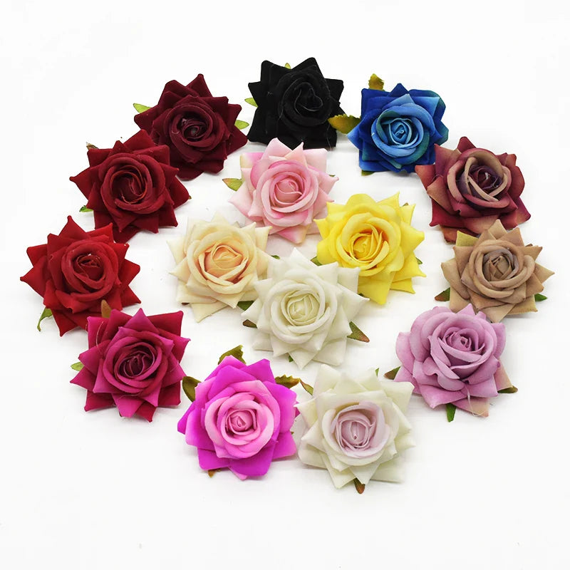 Afralia™ Silk Roses: Artificial Flowers Wedding Decor DIY Gifts Festival Supplies